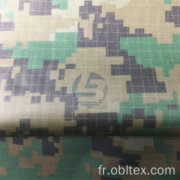 Taffetas imprimé en nylon OBLPR004 pour sac ou manteau ou tente